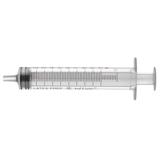 Spuit zonder naald 10 ml inj / light met centrale luer-conus - 100 st.