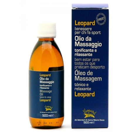 Olio massaggio professionale leopard 500 ml