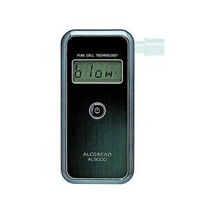 Bafômetro digital portátil semiprofissional alco-9000 lite