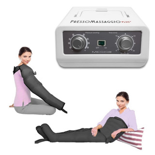 Pressotherapie pressotherapie mesis plus + massage met 2 leggings + slim body kit + armband