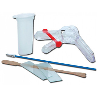 Pap test kit - steriel - conf. 100 stuks.