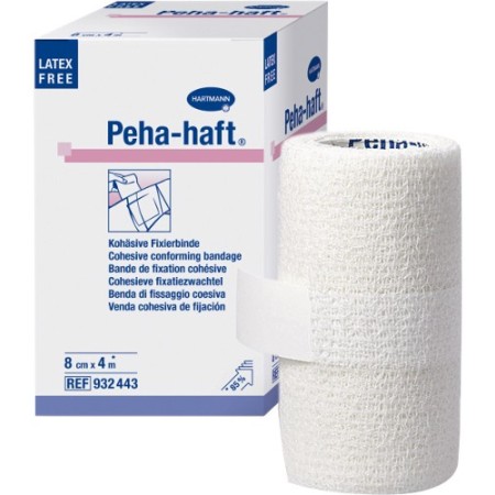 Peha-haft latex free benda coesiva di fissaggio 10cm x 4m