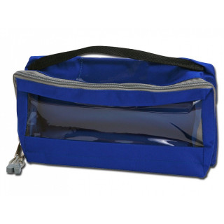 E3 handbag - padded with handle - blue