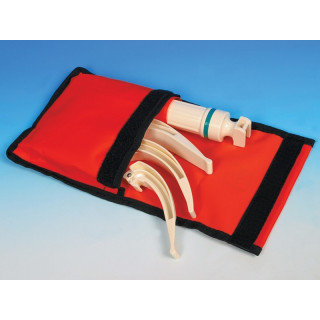 Kit d'urgence - 3 lames jetables + manche en plastique