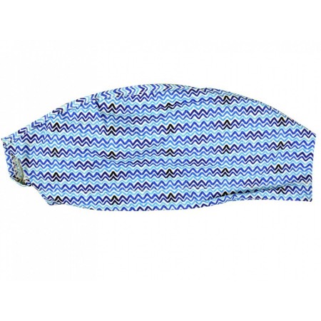 Patterned cap - waves - M