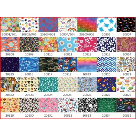 Patterned cap - waves - M