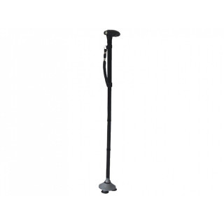 Stick con ventosas y luz led - negro