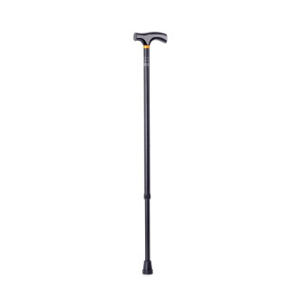 Baston de mers din aluminiu anodizat cu vârfuri antiderapante, reglabil pe înălțime