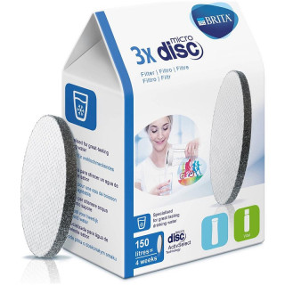 Filtro per l'acqua brita microdisc - 3 pz.