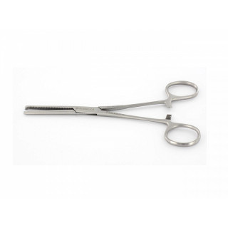 Straight kocher forceps - 16 cm, 1x2 teeth