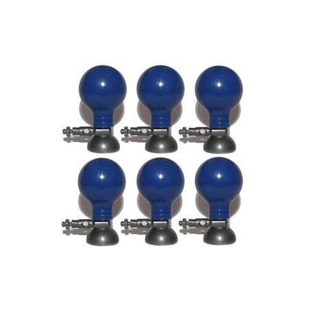 Set di 6 elettrodi precordiali - diametro 24 mm