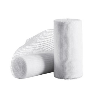 Kantet gazeforbinding 10 cm x 5 m