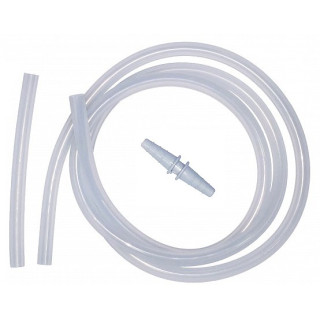 Kit di 2 tubi Ø 6x10 - racc. conico + 1 tubo 26 cm + 1 tubo 140 cm per aspiratori askir e aspiret