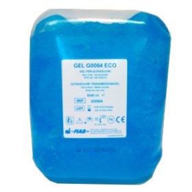 Gel blu per ultrasuoni g0064 - sacca da 5 lt.