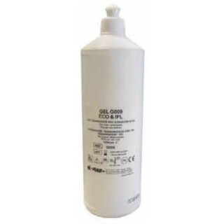 Transparentes gel für ultraschall und gepulstes licht g009 - 1 lt. flasche.