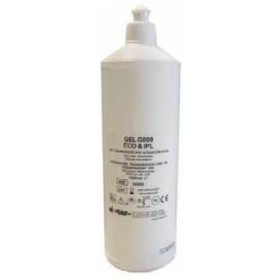 Gel trasparente per ultrasuoni e luce pulsata g009 - bottiglia da 1 lt.