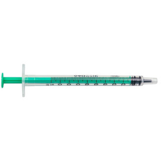 Seringă fără ac 1 ml diconex cu con luer central - 100 buc.