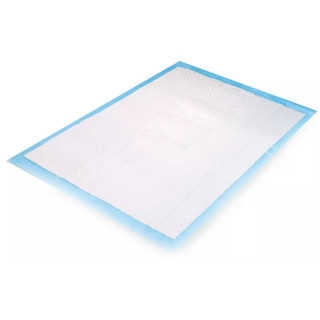 Saugfähige bettauflage 40x60 cm - hohe saugfähigkeit - 25er-packung.