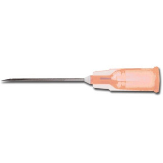 25g sterilne hipodermične igle dispofine 0,5 x 16 mm oranžne - 100 kosov.