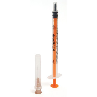 Insulinspruta dicosulin 1 ml - 27g 0,4 x 13 mm - 100 st.