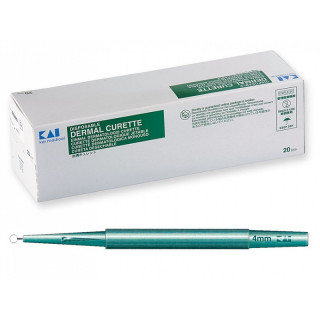 Dermatologická kyreta kai priemer 4 mm - 1 kus.