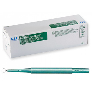 Dermatologisk curette kai diameter 7 mm - 1 st.