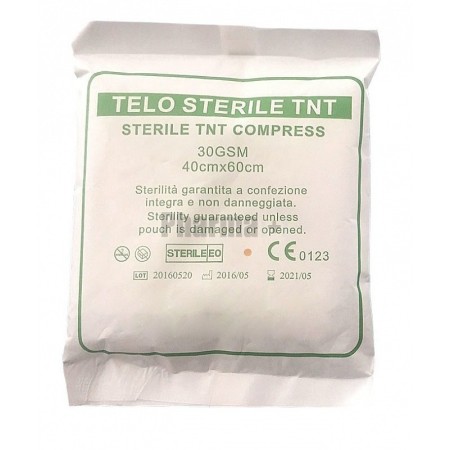 Compressa telo sterile in tnt