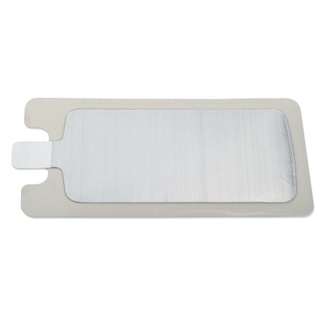 Piastre neutre monouso per adulti 202x101 mm f7805
