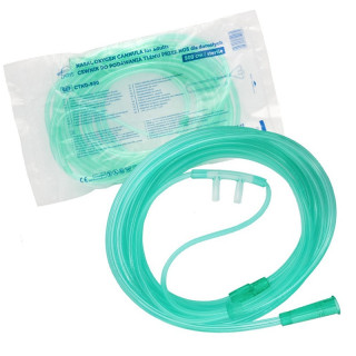 Canule nasale rétronuchale adulte avec tube à oxygène 5 mètres