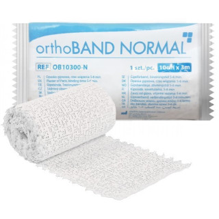 Orthoband normal gipsbandage 10 cm x 3 m - 5-6 min - 1 styck