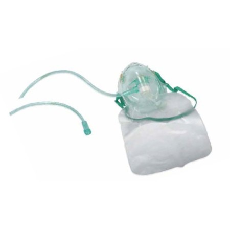 Maschera ossigeno pediatrica alta concentrazione- con reservoir