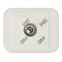 Elettrodi pregellati in foam per ecg 37x33 mm 3m red dot 2228 - confez. da 50 elettrodi