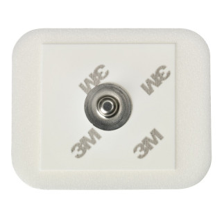 3m red dot 2228 37x33 mm foam plne gélované elektródy na ekg - pack. z 50 elektród