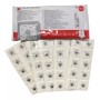 Elettrodi pregellati in foam per ecg 37x33 mm 3m red dot 2228 - confez. da 50 elettrodi