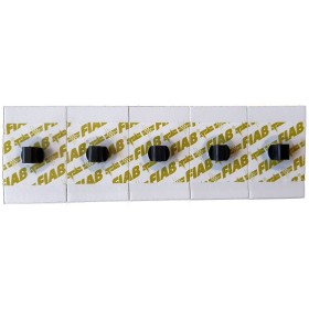Elettrodi monouso per ecg f9047/4f 28x44 mm adattatore banana 4mm (a baionetta) - foam - adulti - 50 pz.