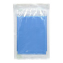 Telo chirurgico sterile biaccoppiato 75x90 cm alphatex con lato assorbente e lato impermeabile