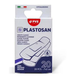 Plastosan pudełko 20 plastrów 20x70 mm