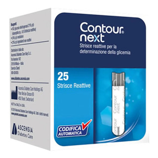 Contour next tesztcsíkok - 25 csík