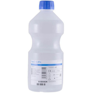 Ecotainer nacl 0,9% z jałowym roztworem soli fizjologicznej 1000 ml - 1 szt.